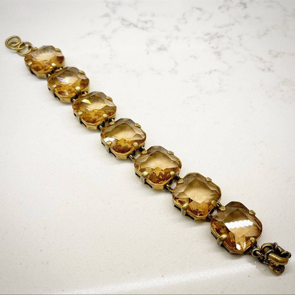 J. Crew Faceted Crystal Vintage Bracelet - Picture 4 of 12